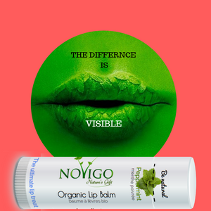4 - Pack Organic Lip Balm (Soothing Peppermint)